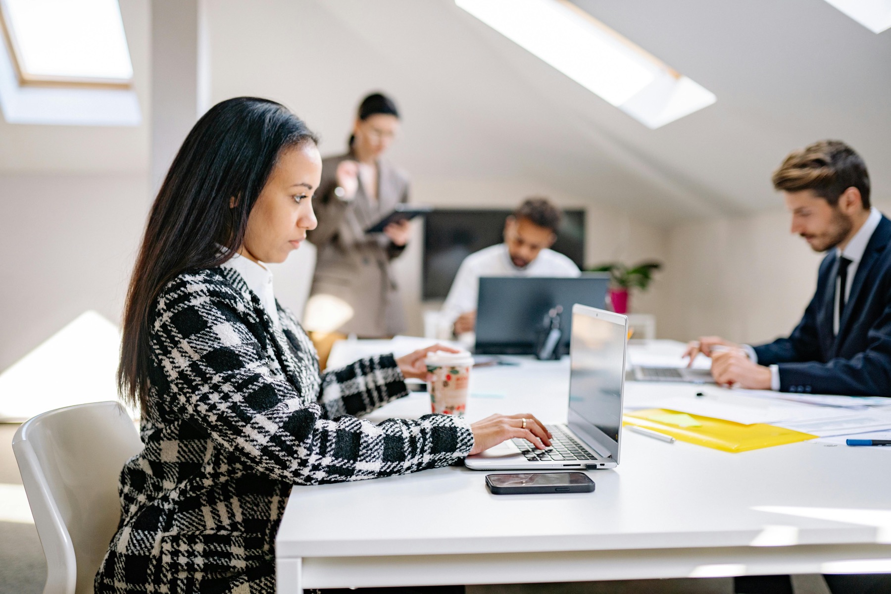 Professionals planning a premium web development project